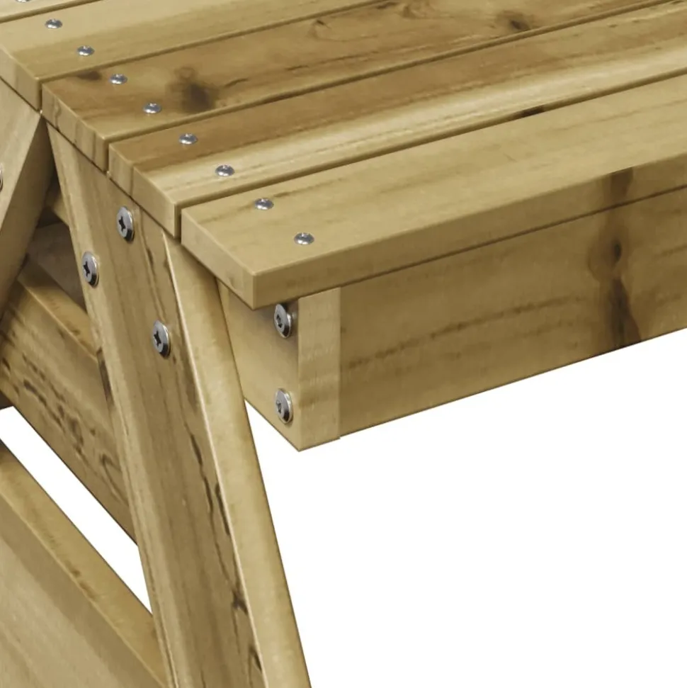 MAISON EXCLUSIVE - Table de pique-nique pour enfants bois de pin imprégné