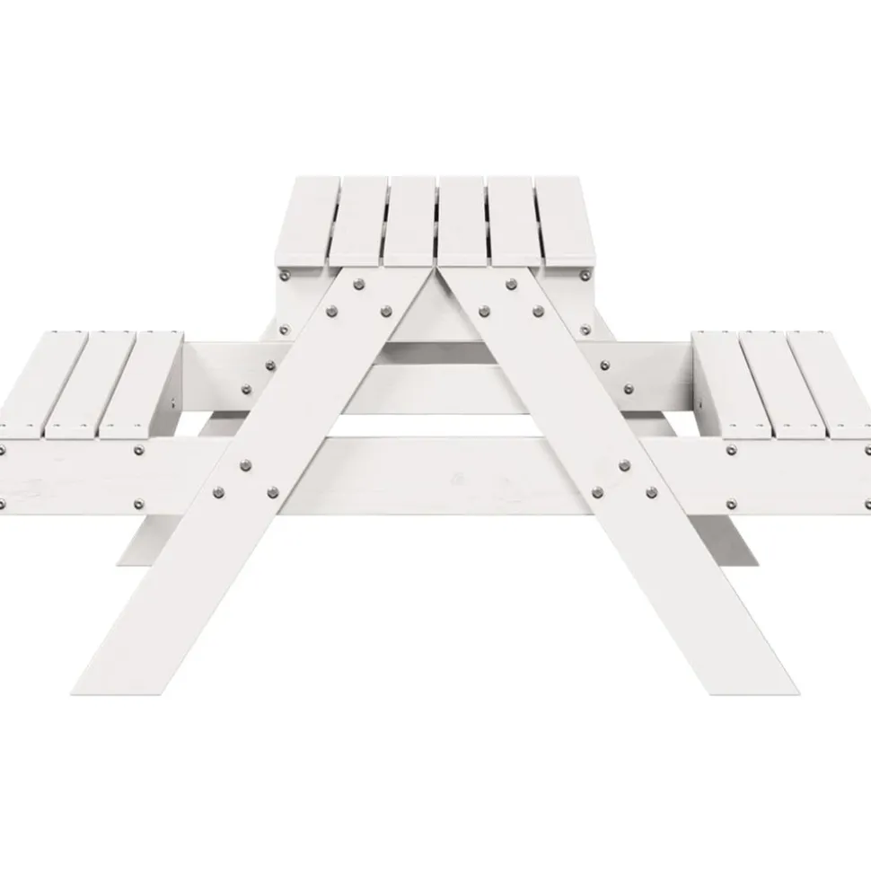 MAISON EXCLUSIVE - Table de pique-nique avec bac à sable pour enfants pin massif