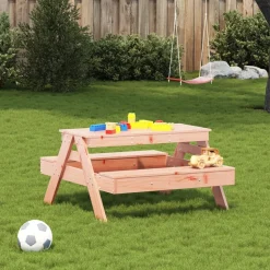 MAISON EXCLUSIVE - Table de pique-nique pour enfants bois massif de douglas