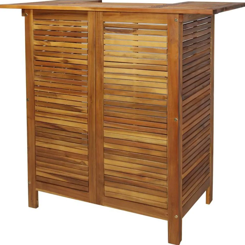 MAISON EXCLUSIVE - Table de bar 110 x 50 x 105 cm bois d'acacia massif