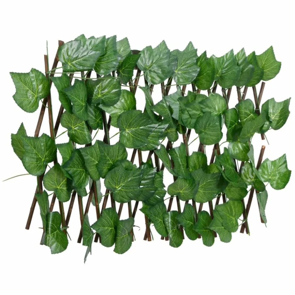 MAISON EXCLUSIVE - Treillis de feuille de vigne artificiel extensible 180x20 cm
