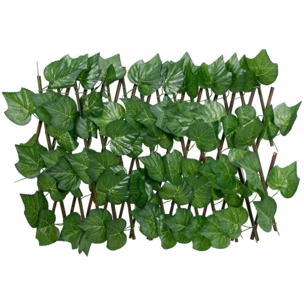 MAISON EXCLUSIVE - Treillis de feuille de vigne artificiel extensible 180x20 cm