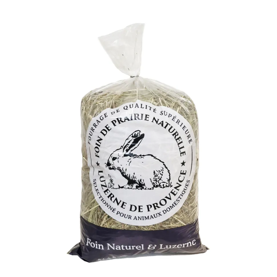 MAS DE L'AQUEDUC - Foin de prairie naturelle à la luzerne - 500g