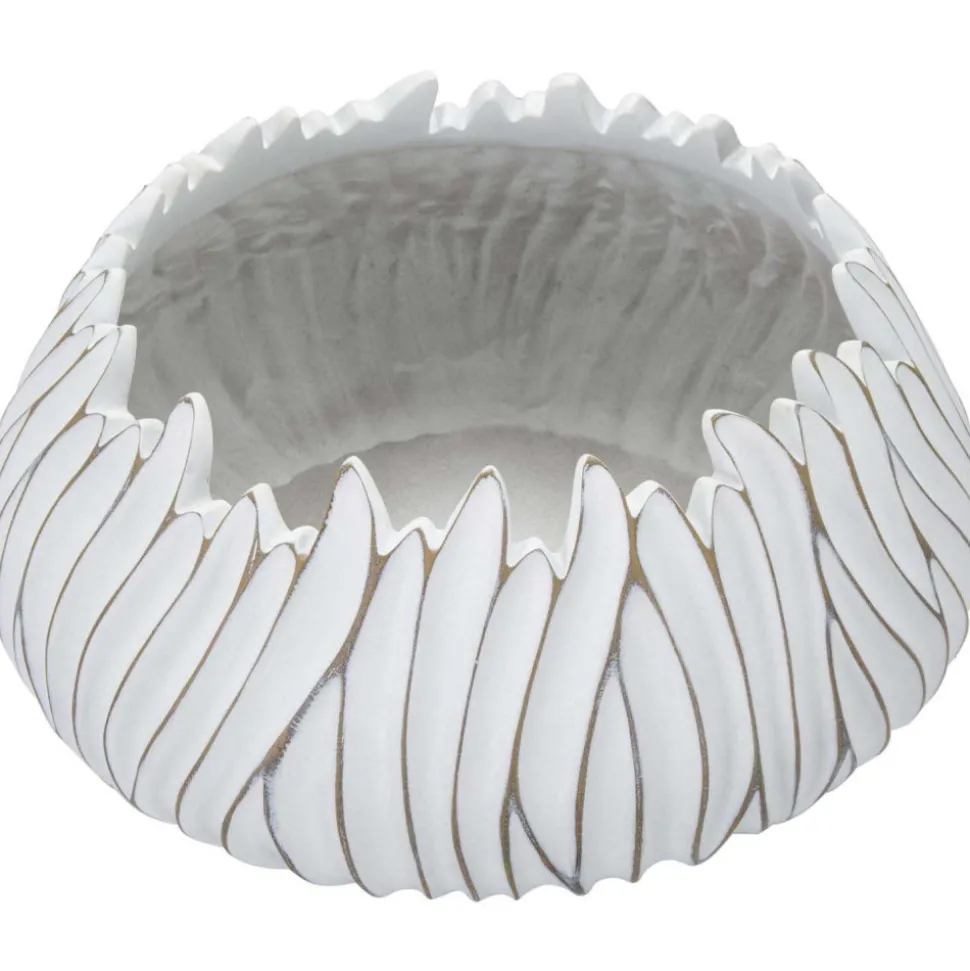 MAURO FERRETTI - Cache-pot en polyrésine honduras 40 x 20 cm