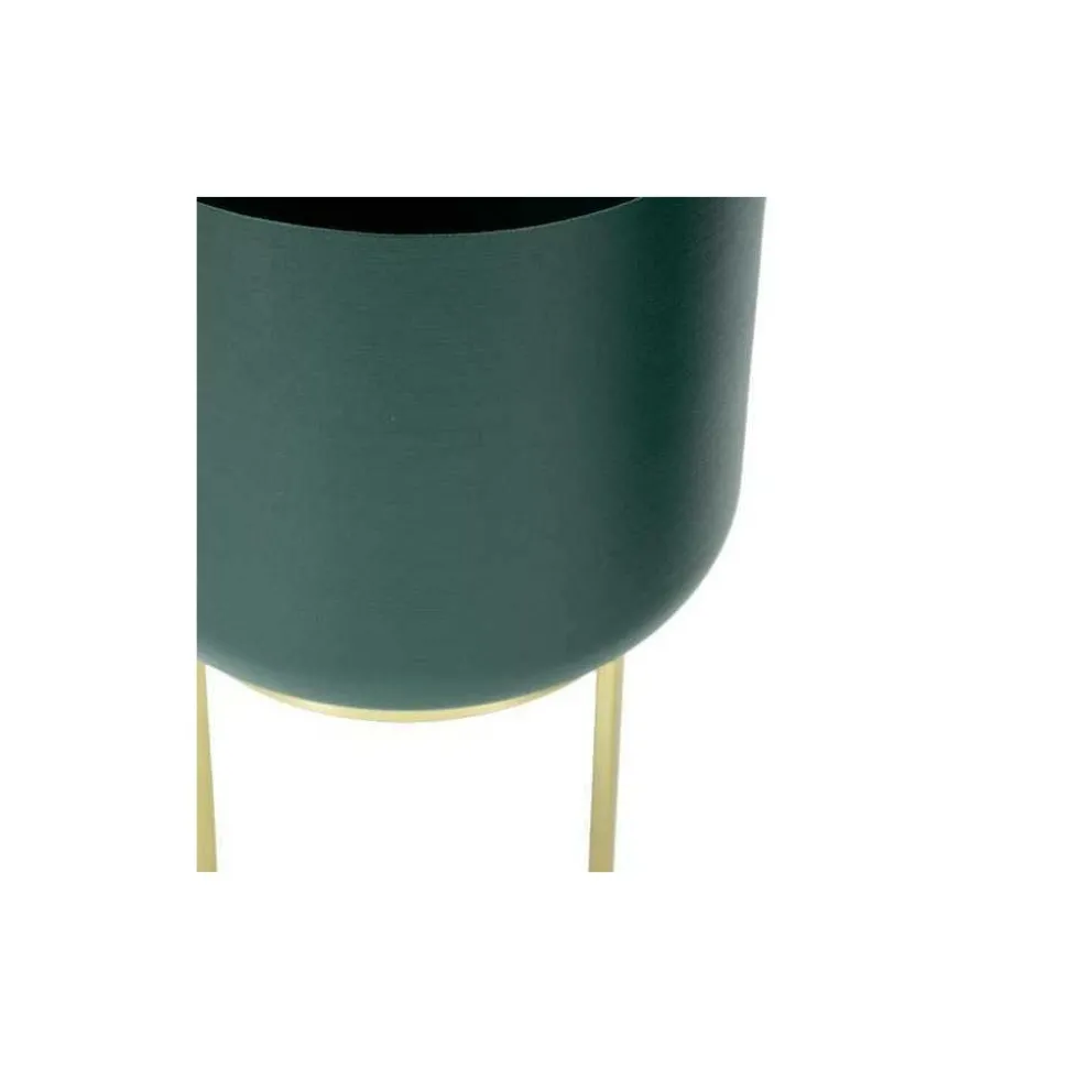 MAURO FERRETTI - Set de 2 cache-pots en métal coloré grent sour