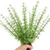 MCBOSON - Feuilles d'eucalyptus artificielles vertes*24