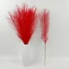 MCBOSON - Plumes de roseau simulées pour rouge 100 pièces