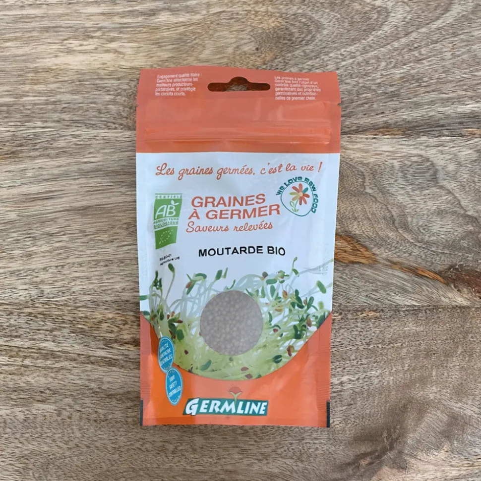 MES COURSES EN VRAC - Graines à germer- moutarde bio