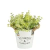 MICA - Plante artificielle coriandre, coloris vert - H.20xD.15cm
