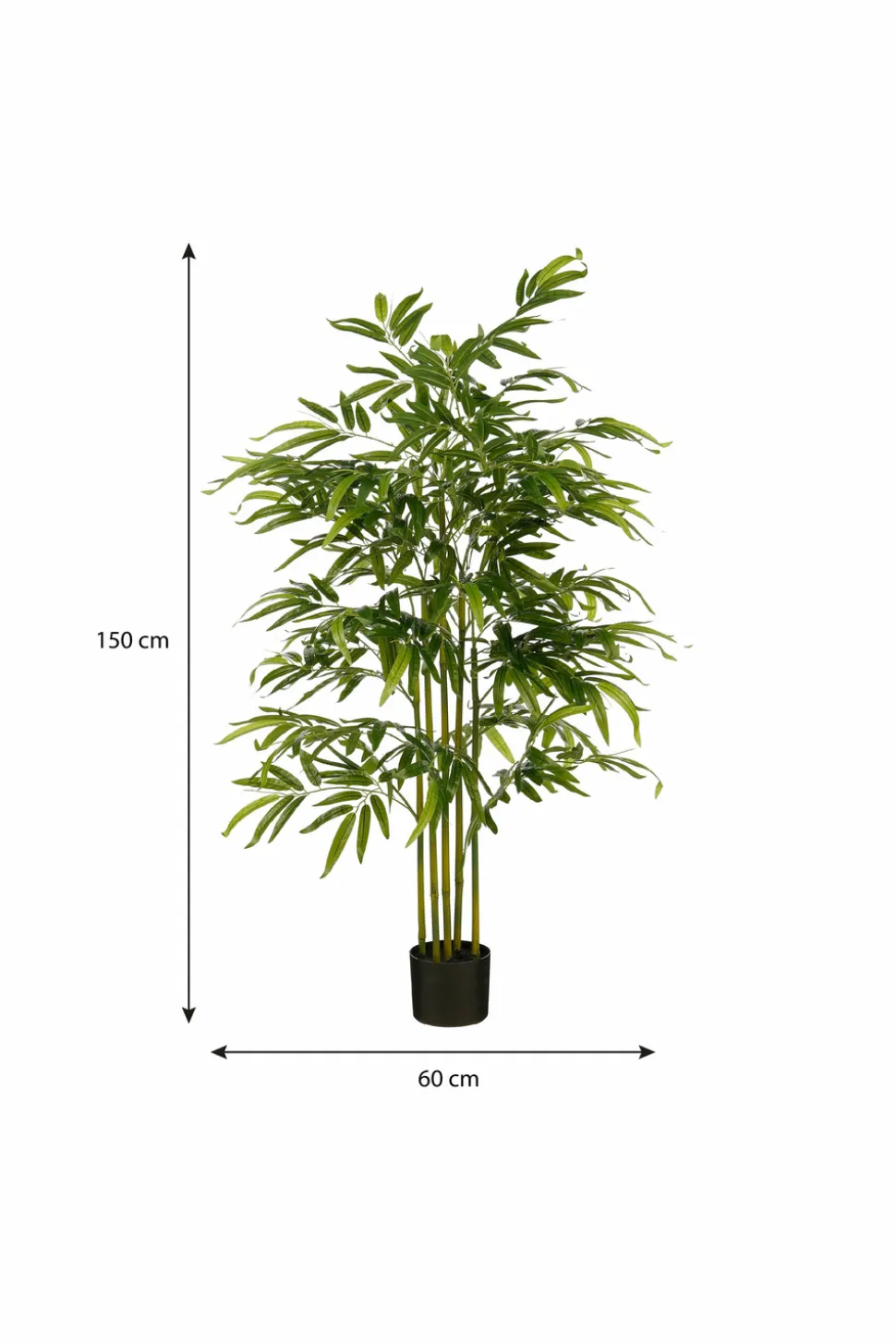MICA DECORATIONS - Mica decorations - bambou plante artificielle vert h150