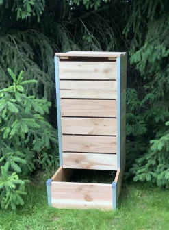 MON PETIT POTAGER - Composteur à acces direct Design 209l - l80 x l45 x h95