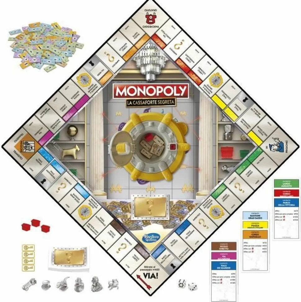 MONOPOLY - Monopoly coffre-fort, jeu de plateau pour la famille et les enfants