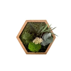 NATURALYS - Stab nature hexagonal s 16 x 16 cm