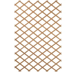 NATURE - Palissade de jardin 100 x 200 cm bois naturel