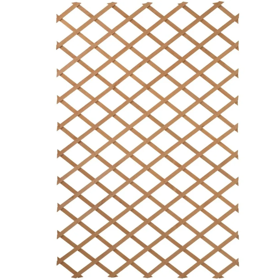 NATURE - Palissade de jardin 100 x 200 cm bois naturel
