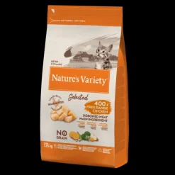NATURE'S VARIETY - Croquette chat - selected sterilized - poulet - nature's variety 3 kg