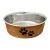 NAYECO - Mangeoir pour animaux baltic acier inoxydable (17 cm) (800 ml)