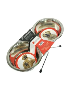 NAYECO - Set alimentateurs en acier inoxydable 2 x 0,75l nayeco