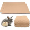 NEO SOLVO - Lot de 2 - tapis qui remplace la litière pour cochon d'inde et lapin - absorbant, imperméable, passe en machine 120 x 60 cm