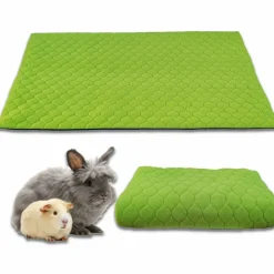 NEO SOLVO - Tapis qui remplace la litière pour cochon d'inde et lapin - absorbant, imperméable, passe en machine - 140 x 70 cm
