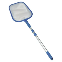 NOTRE SELECTION - Épuisette de surface pour piscine avec perche extensible 135,5x2,8cm 81025