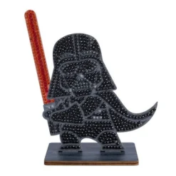 OZ INTERNATIONAL - Kit de figurine en bois à diamants dark vador - 15 cm