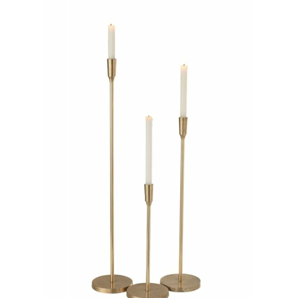 PARIS PRIX - Chandelier en métal "junany" 61cm or