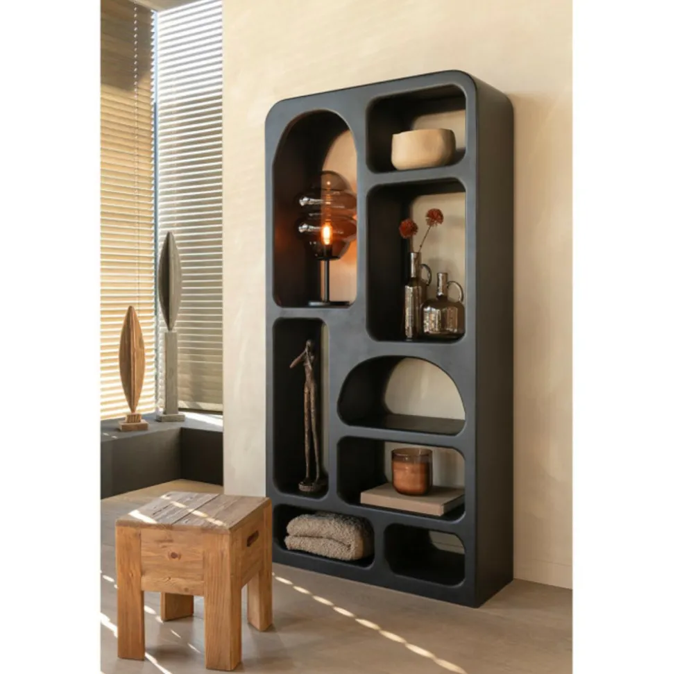PARIS PRIX - Coupelle déco en métal "goa" 24cm beige