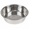 PARIS PRIX - Gamelle pour chien & chat "antidérapant" 17cm argent