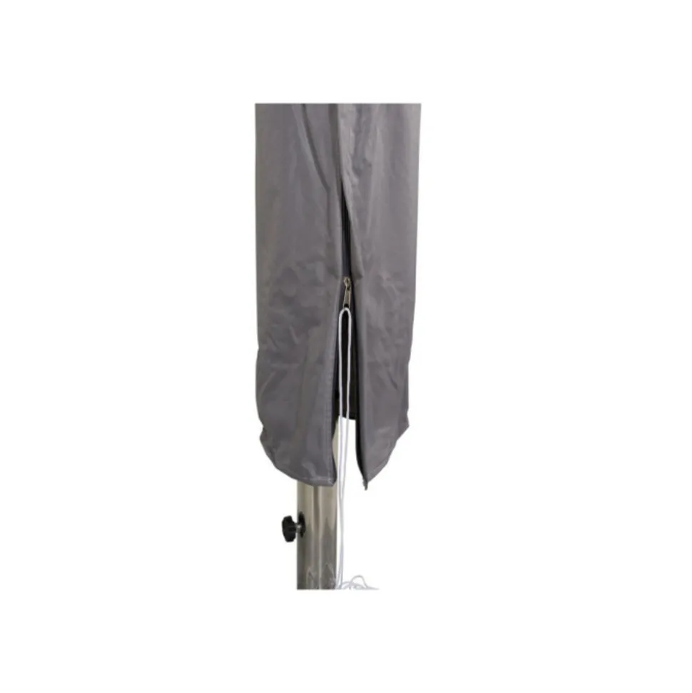 PARIS PRIX - Housse de protection parasol "klas" 225cm gris