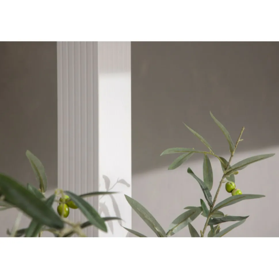 PARIS PRIX - Pergola avec toit "lazio" 295cm blanc