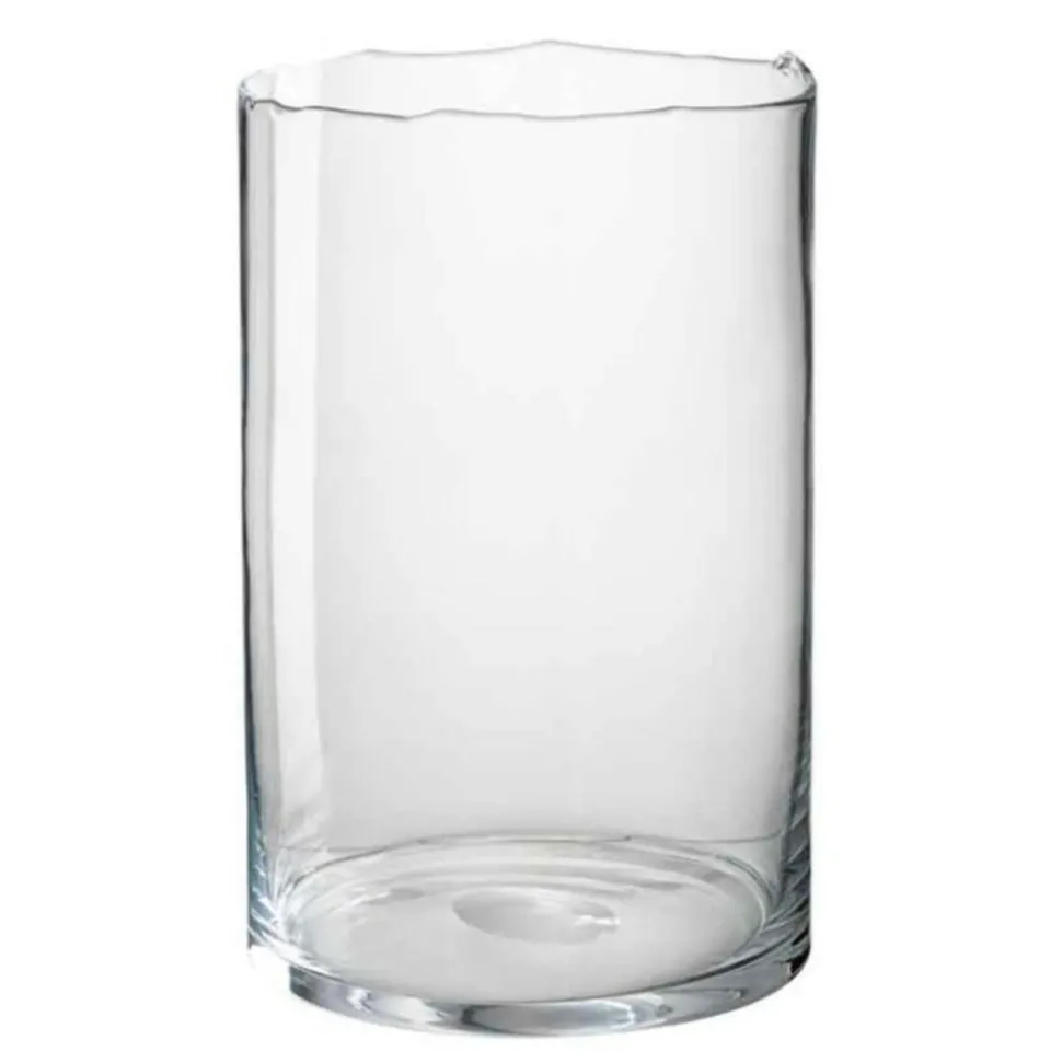 PARIS PRIX - Photophore design "severine" 26cm transparent