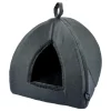 PARIS PRIX - Tente pour chien & chat "newton" 38cm charbon