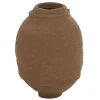 PARIS PRIX - Vase design "papier mâché" 59cm marron