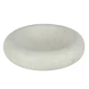 PARIS PRIX - Vide-poche en marbre "puglia" 29cm blanc