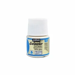 PÉBÉO - Peinture textile setacolor opaque effet nacré - or - 45 ml
