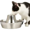 PETSAFE - Fontaine pour animaux - petsafe - seaside - inoxydable - 1,8 l - silencieuse - eau filtrée