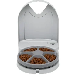 PETSAFE - Mangeoire animaux de compagnie 5 repas eatwell minuterie gris