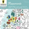 PIROUETTE CACAHOUÈTE - Poster à colorier - animaux du monde