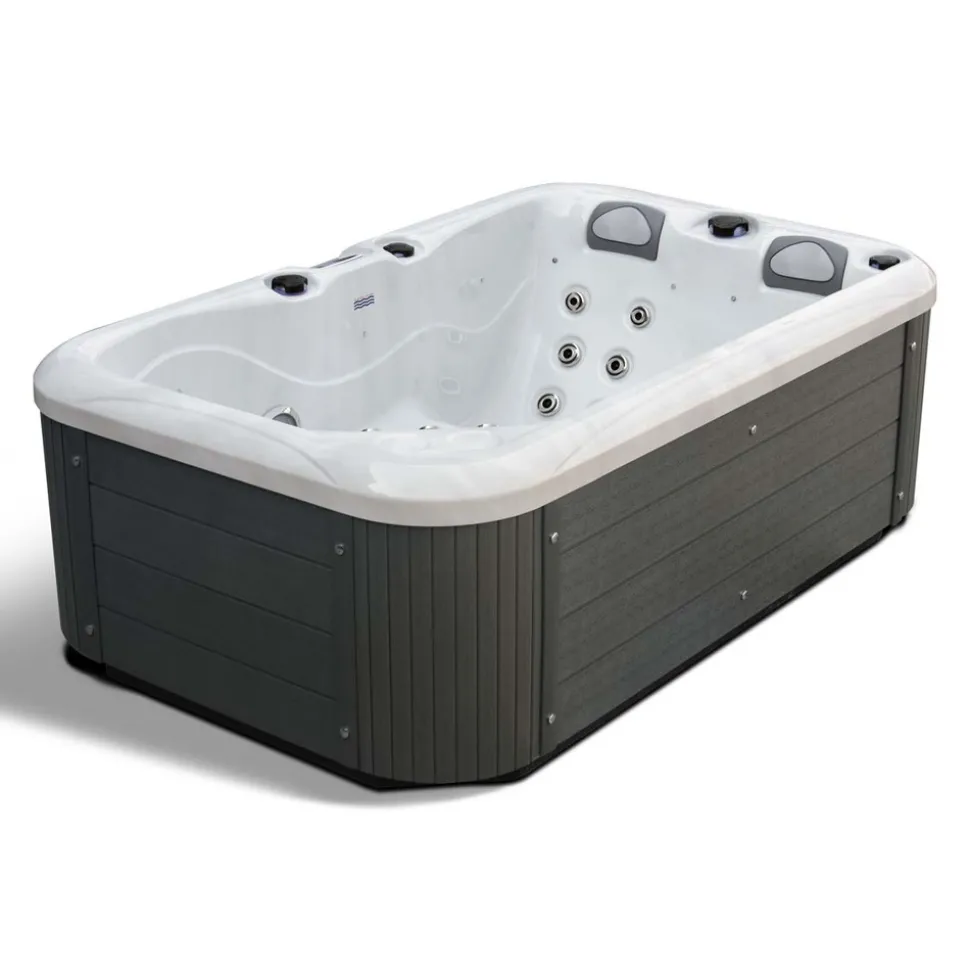 PISCINES WATER CLIP - Spa acrylique arkos 3 places - 22 hydrojets - 720l - 200 x 125 x 72cm