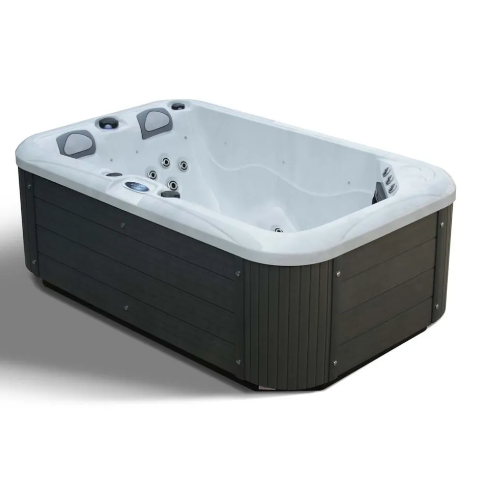PISCINES WATER CLIP - Spa acrylique arkos 3 places - 22 hydrojets - 720l - 200 x 125 x 72cm