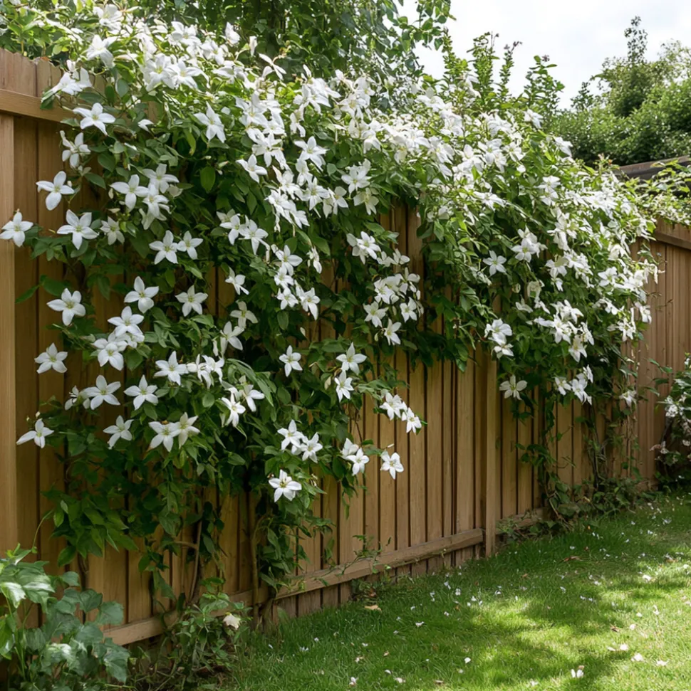 PLANT IN A BOX - Jasmin étoilé - trachelospermum jasminoides - hauteur 110-120cm - ⌀17cm