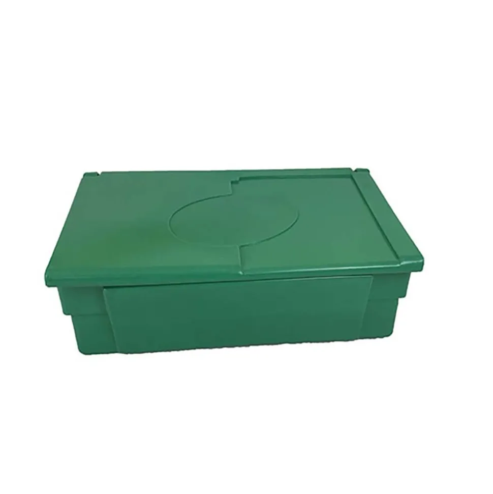PLAST'UP ROTOMOULAGE - Bac de stockage denrées animales/multi-usages 100l vert