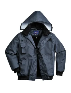 PORTWEST - Blouson bomber 4 en 1 couleur : marine taille xxl - portwest
