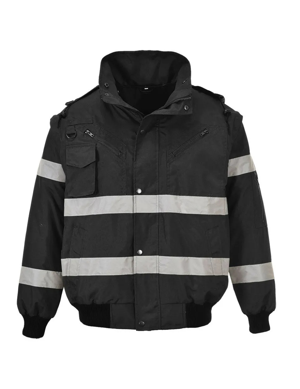 PORTWEST - Blouson bomber iona 4 en 1 couleur : noir taille l - portwest