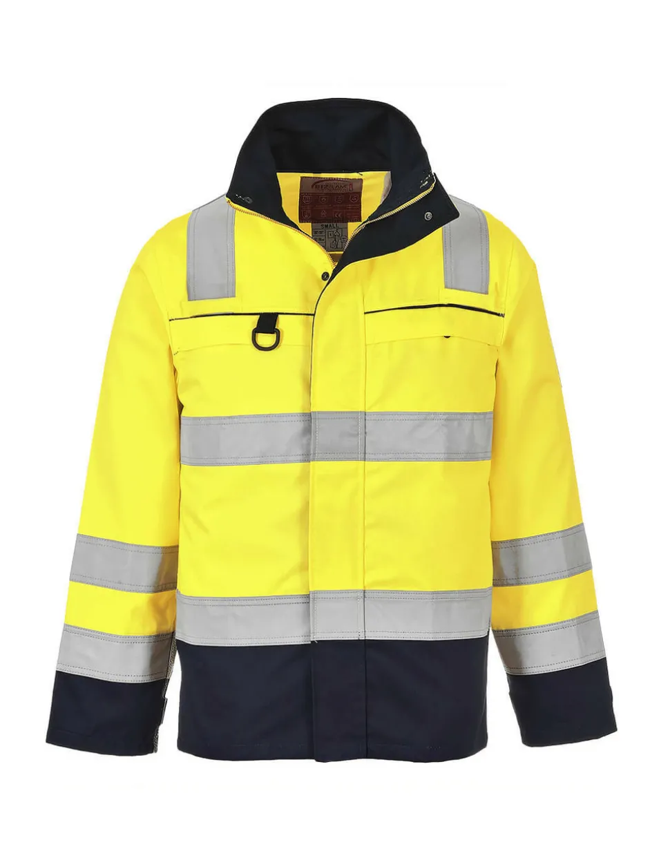 PORTWEST - Blouson haute-visibilité multirisques couleur : jaune/marine taille xxl - portwest