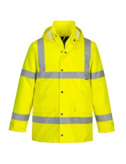 PORTWEST - Parka hi-vis traffic couleur : jaune taille s - portwest