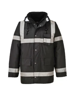 PORTWEST - Parka iona lite couleur : noir taille xxxl - portwest