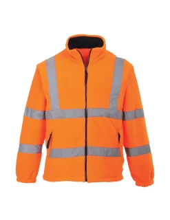 PORTWEST - Polaire hivis doublée filet couleur : orange taille 4xl - portwest