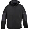 PORTWEST - Softshell avec capuche (3 couches) couleur : noir taille m - portwest